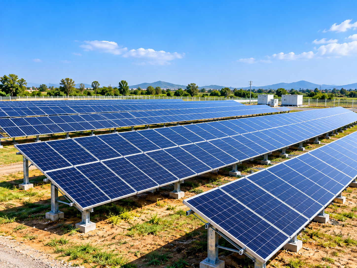 Ground mounted solar
