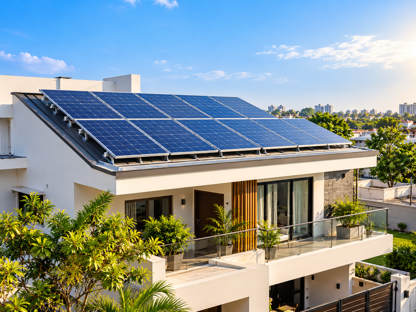 Residential rooftop solar